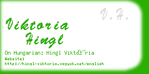 viktoria hingl business card
